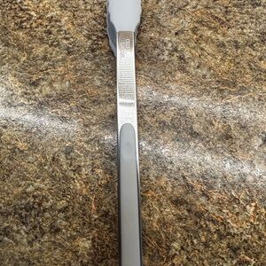 “Our Table”Bed Bath and Beyond Stainless Steel Tongs with Gray silicone grabbers